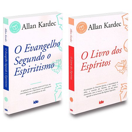 Kit O Evangelho Segundo o Espiritismo + O Livro dos Espíritos