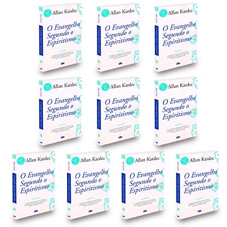 Kit 10 O Evangelho Segundo o Espiritismo - 10 Livros
