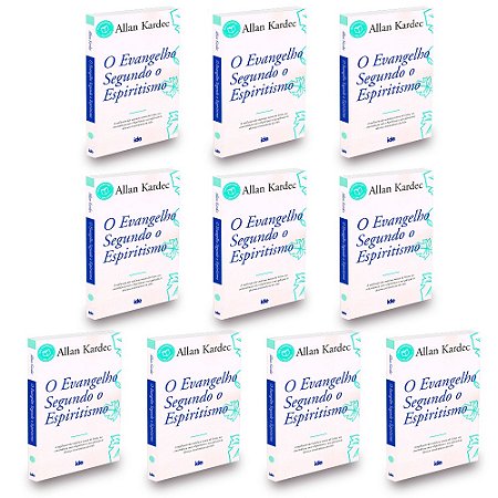 Kit 10 O Evangelho Segundo o Espiritismo - 10 Livros