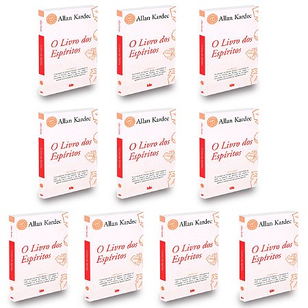 Kit 10 O Livro dos Espíritos - 10 Livros