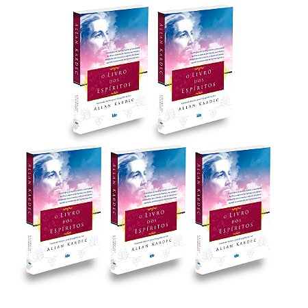 Kit 5 O Livro dos Espíritos - Econômico IDE