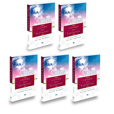 Kit 5 O Livro dos Espíritos - Econômico IDE
