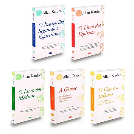 Combo Obras básicas 5 livros - 14x21 Ide Editora