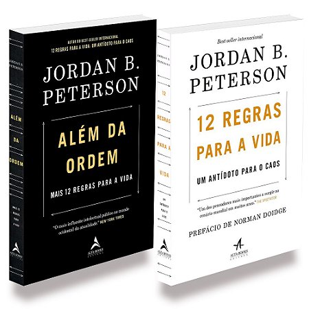 Livros Kit: 12 Regras para a Vida e Além da Ordem