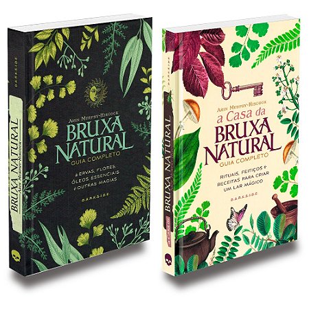 Kit Livro A Casa Bruxa Natural + Bruxa Natural Ed Darkside