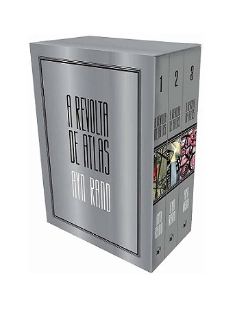 Box Revolta de Atlas (Edição Luxo) 3 volumes