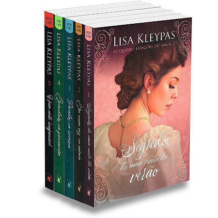 Kit Segredos de Uma Noite de Verão - 5 Livros Novos