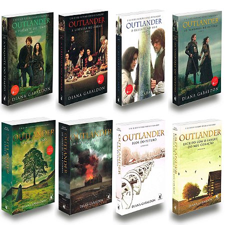 Coleção Outlander Completa - vol. 1 ao 8