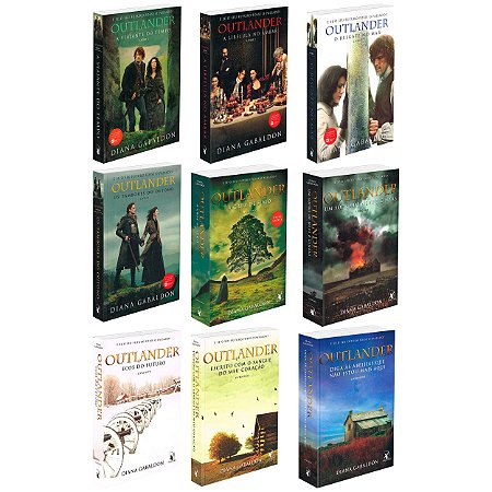 Coleção Outlander -  vol. 1 ao 9 - Diana Gabaldon