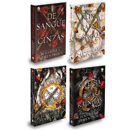 Série Sangue e Cinzas - Volumes 1 ao 4