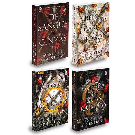 Série Sangue e Cinzas - Volumes 1 ao 4