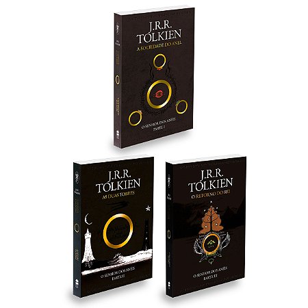 Trilogia O Senhor dos Anéis - Parte I,II e III - J.R.R