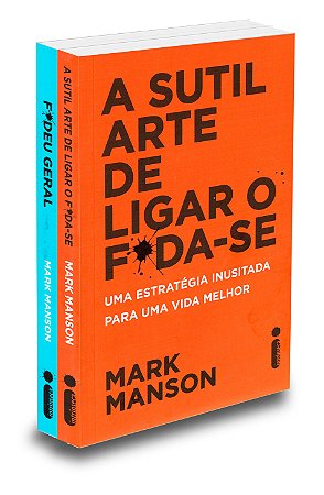 Kit A Sutil Arte de Ligar o Foda-se