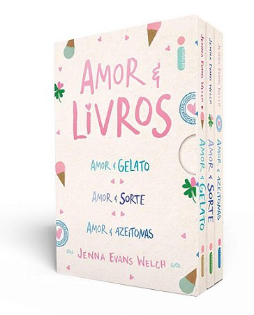 Box Amor e Livros
