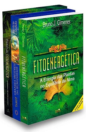 Kit Fitoenergética + Tarô Grandes Mestres da Humanidade (3 Ítens)