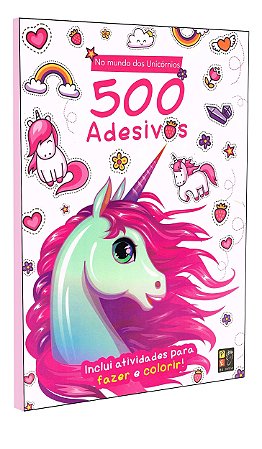 500 Adesivos - Mundo dos Unicornios