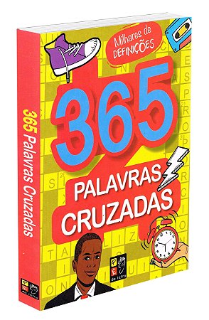 365 Palavras Cruzadas - Capa Amarela
