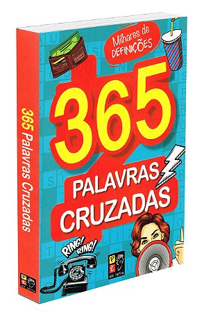 365 Palavras Cruzadas - Capa Azul