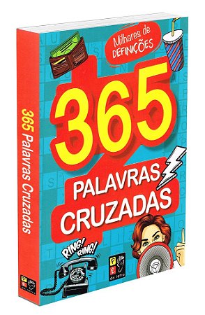 365 Palavras Cruzadas - Capa Azul