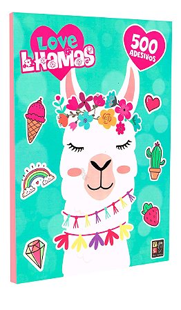 500 Adesivos - Lovelhamas