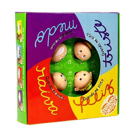 Conjunto - Sentimento e Emoções - Dedoches