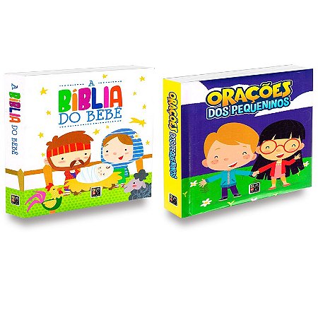 Kit Bíblia do Bebê + Orações dos Pequeninos