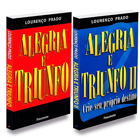 Kit Alegria e Triunfo - Volume 1e2