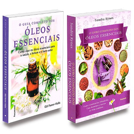 Kit 2 Livros - Guia e Livro dos Óleos Essenciais