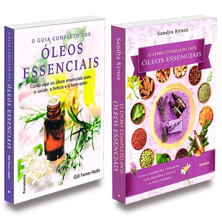 Kit 2 Livros - Guia e Livro dos Óleos Essenciais