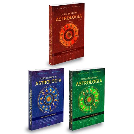 Curso Básico de Astrologia - Vol.1,2 e 3 -Fundamentos,Técnicas e Análise do Mapa