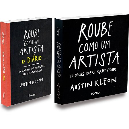 Kit Roube Como Um Artista, Diário e Livro