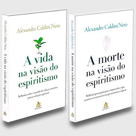 Livros Vida e Morte, Na Visão do Espiritismo - 2 Livros