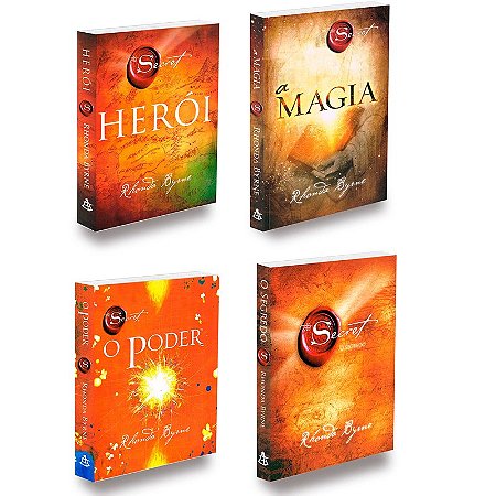 Kit 4 Livros Rhonda Byrne O Segredo O Poder A Magia
