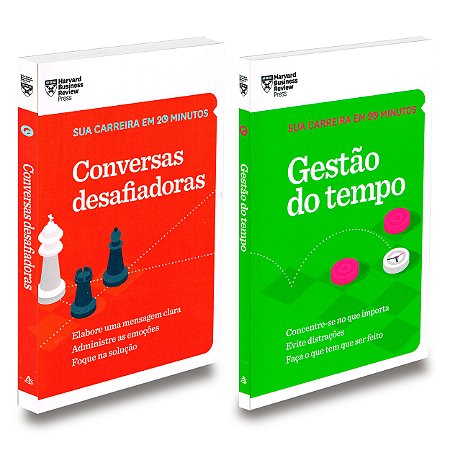 Kit Sua Carreira em 20 Minutos- Conversas+ Gestão de Tempo