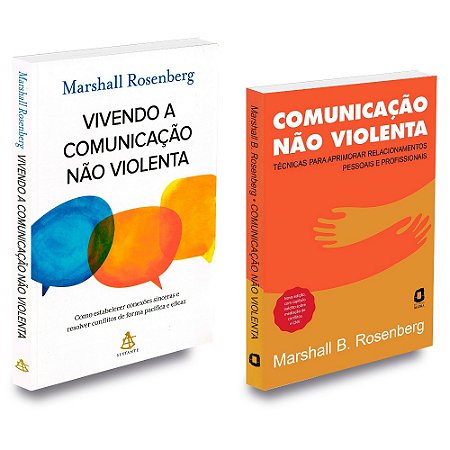 Kit Comunicação Não Violenta+ Vivendo Comunicação Não Violenta