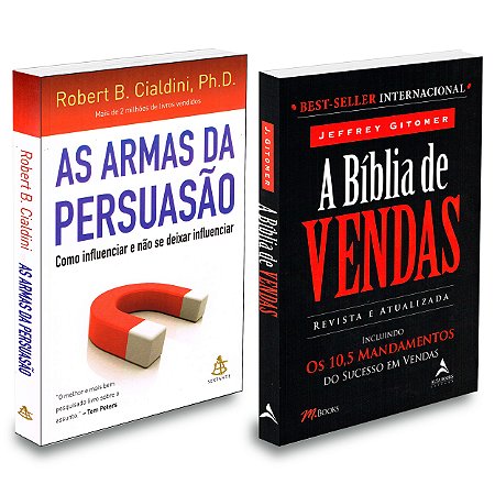 As Armas Da Persuasão + A Bíblia De Vendas
