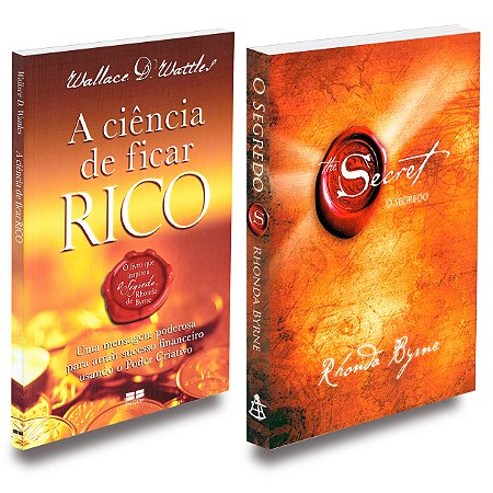 Kit O Segredo + A Ciência de Ficar Rico