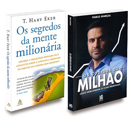 Kit Os Segredos da Mente Milionária + Os Códigos do Milhão