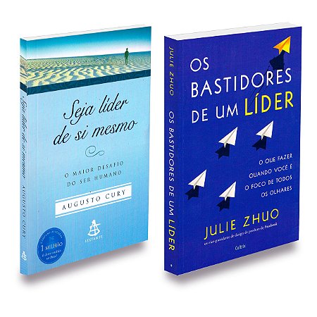 Kit Seja Líder de Si Mesmo+Bastidores de um Líder