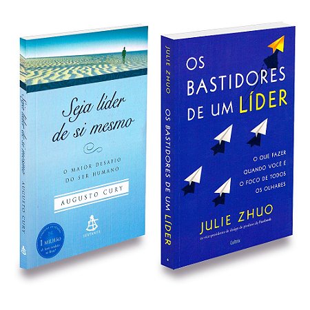 Kit Seja Líder de Si Mesmo+Bastidores de um Líder