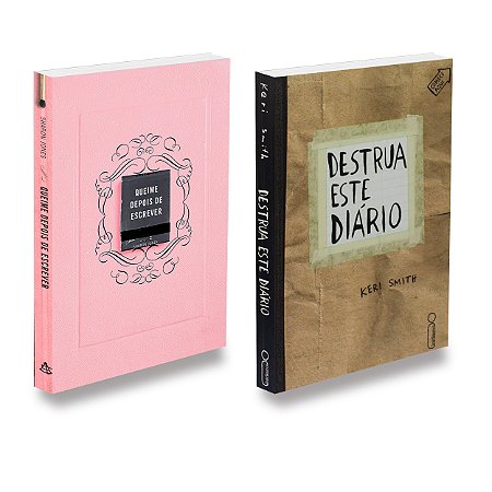 Queime Depois de Escrever Rosa+Destrua Este Diário