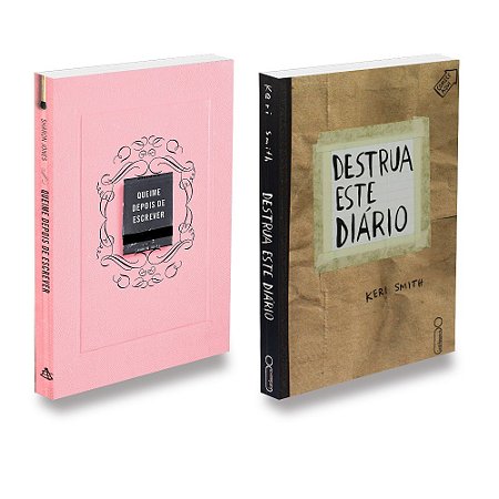 Queime Depois de Escrever Rosa+Destrua Este Diário