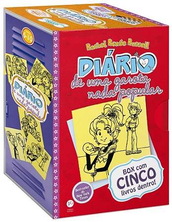 Box Diário de Uma Garota Nada Popular (Vol. 6 a 10 ) - Edição Bolso