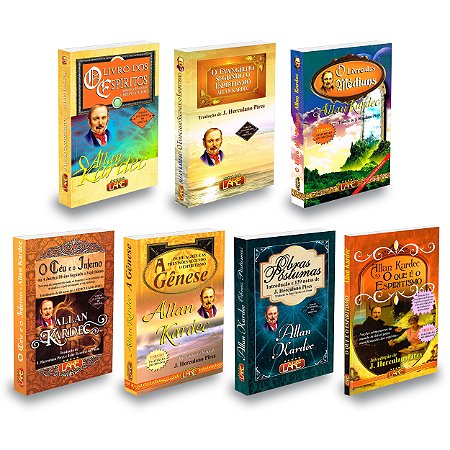 Coleção 7 Obras Básicas Allan Kardec Normal