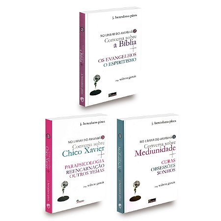 Kit No Limiar do Amanha - volumes 1,2 e 3 - J.Herculano Pires