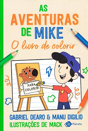 As Aventuras de Mike: O Livro de Colorir