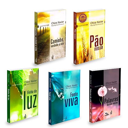 Coleção Fonte Viva 5 livros - Bolso
