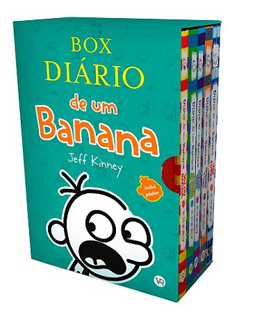 Box Diário de Um Banana - 5 Volumes (Vol. 11 ao 15)
