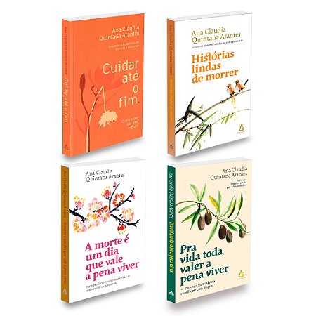 Coleção 4 Livros A Morte é um Dia que Vale a Pena Viver - Ana Cl. Quintana