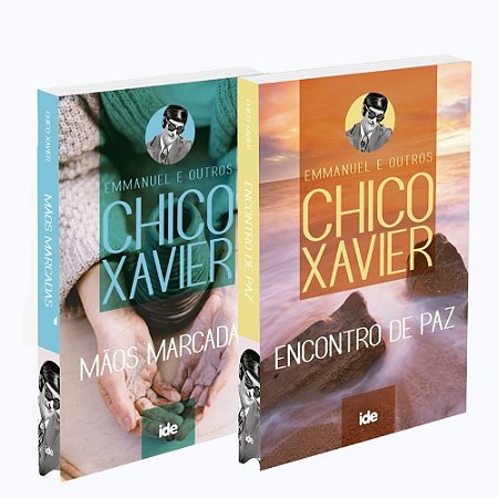 Kit Mensagens De Chico Xavier: Encontro De Paz E Mãos Marcadas | Ide Editora